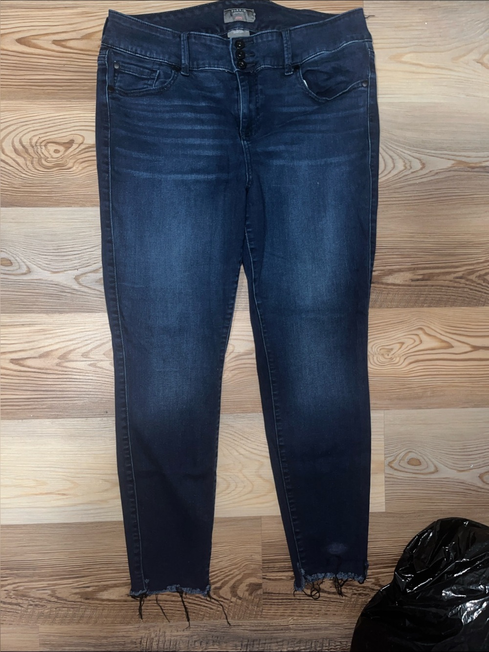 TORRID Super Stretch  High-Rise Skinny Ankle Jeans